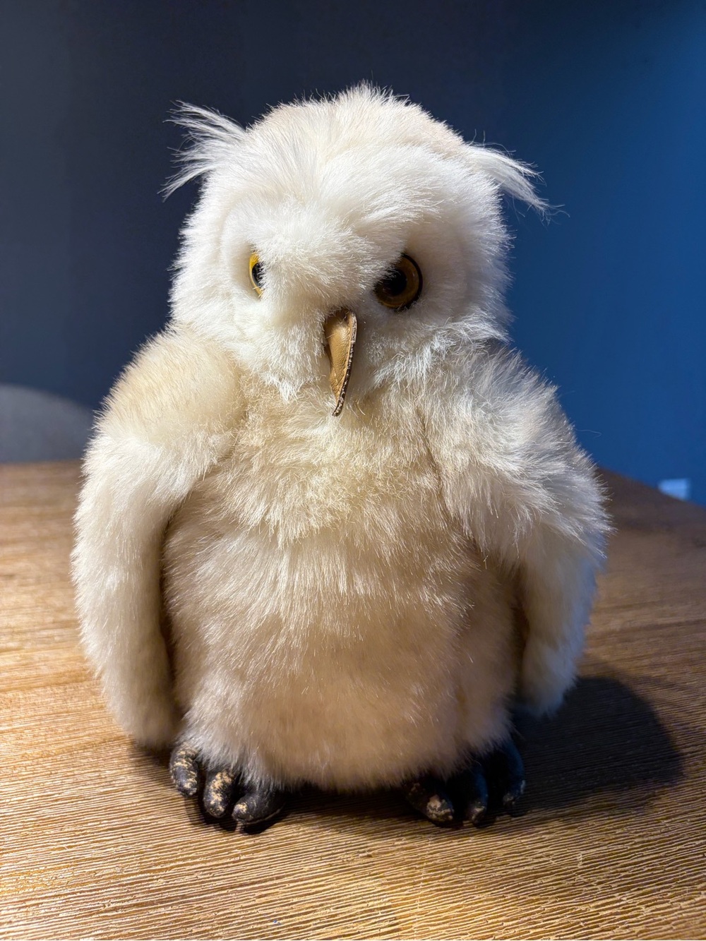 Vintage - 1987 GUND - Plush Owl Stuffed Animal - Soft Fluffy